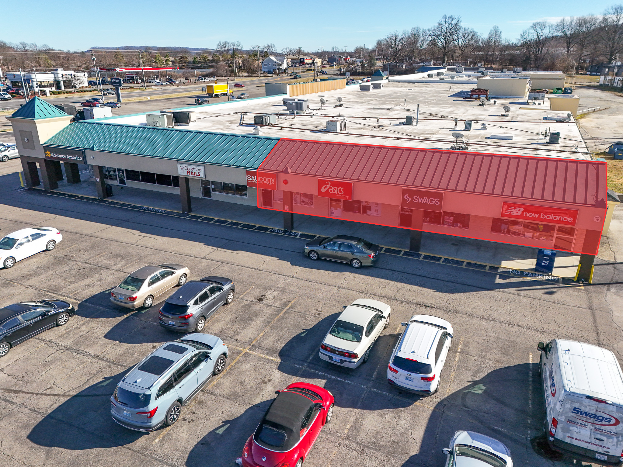 Auburndale Shopping Center Suite Leased by Cox’s