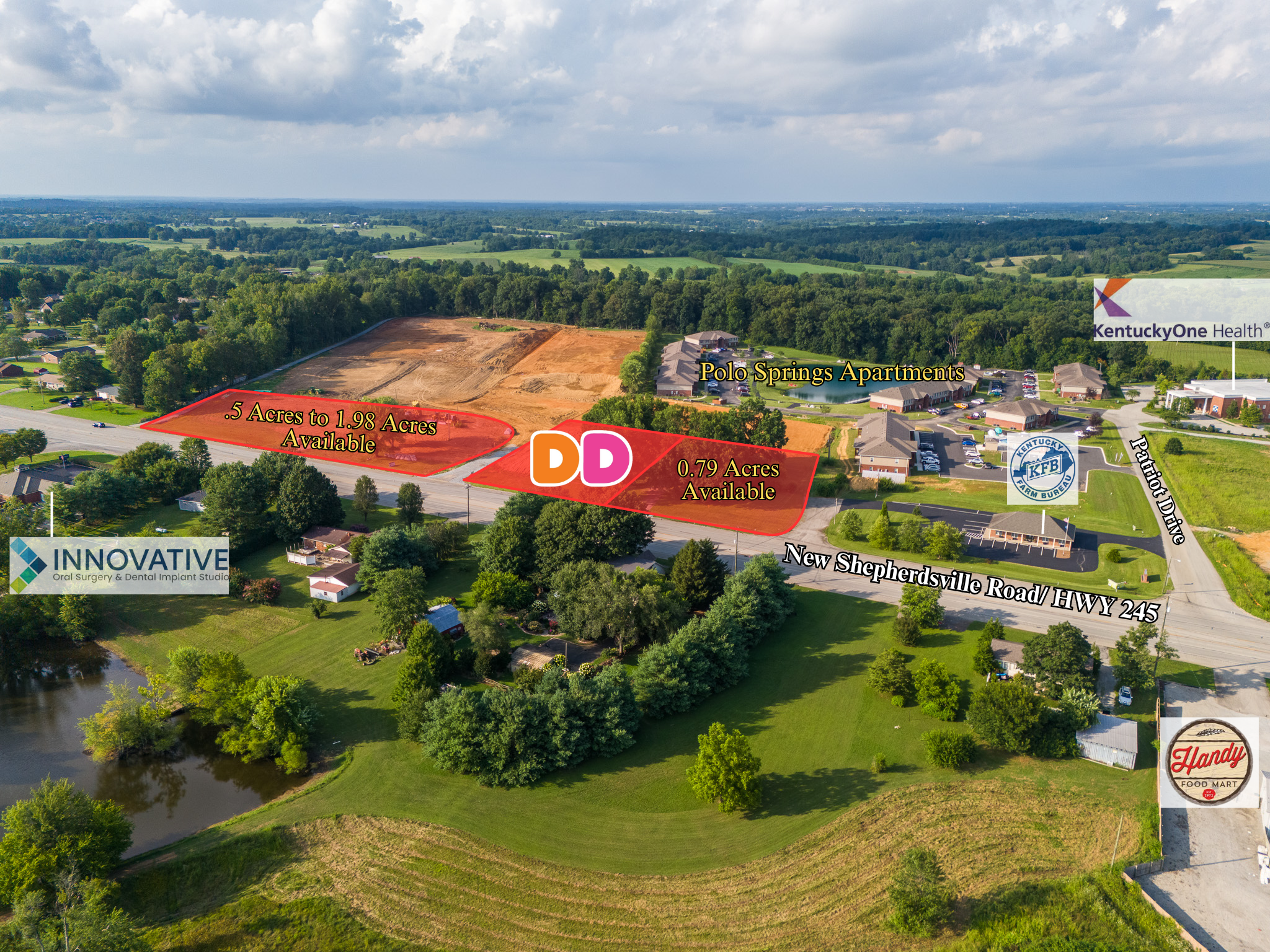 Dunkin' Donuts Purchases Commercial Outlot at 4074 New Shepherdsville Road