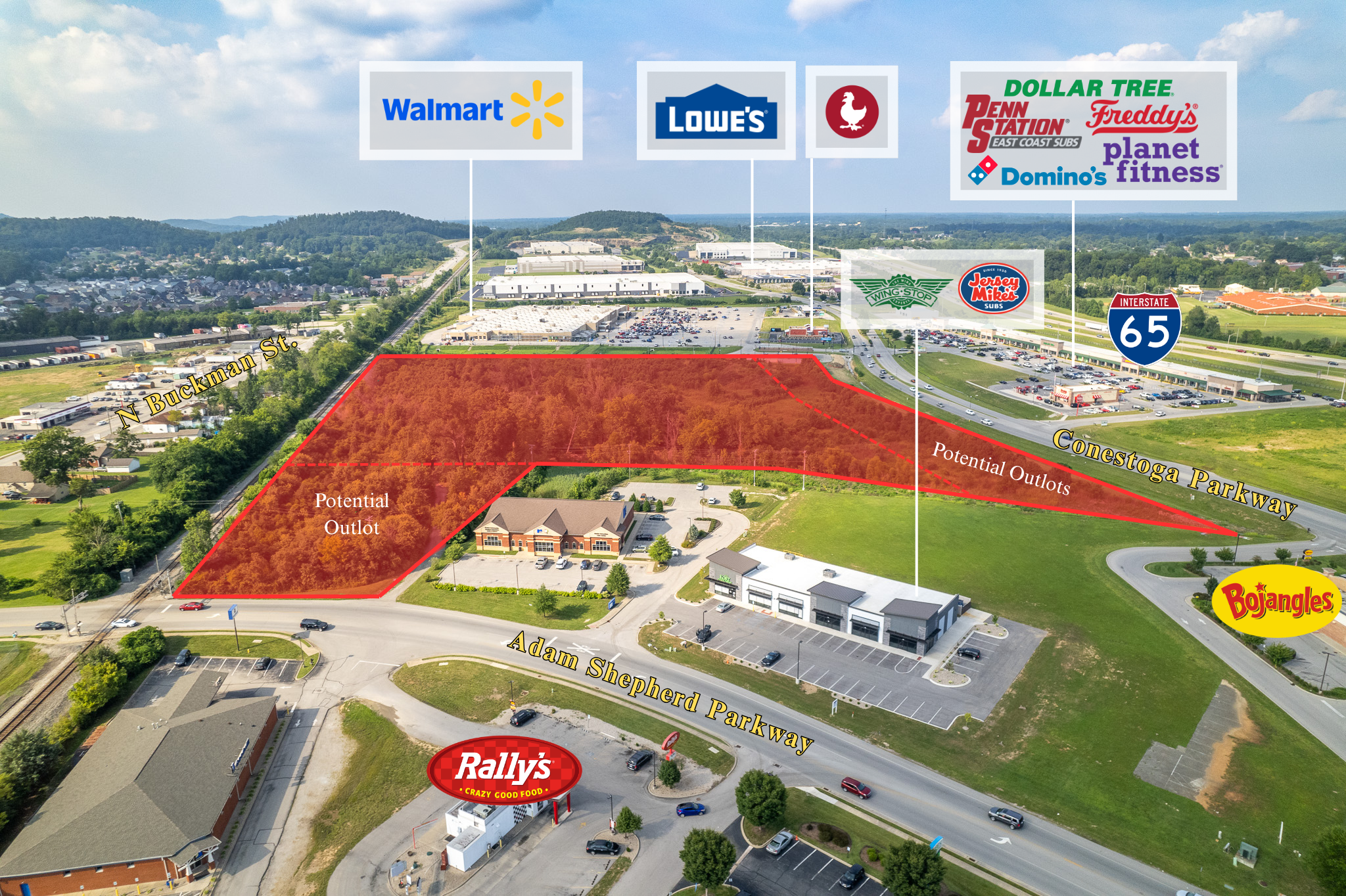 16 Acre Development Opportunity in Shepherdsville