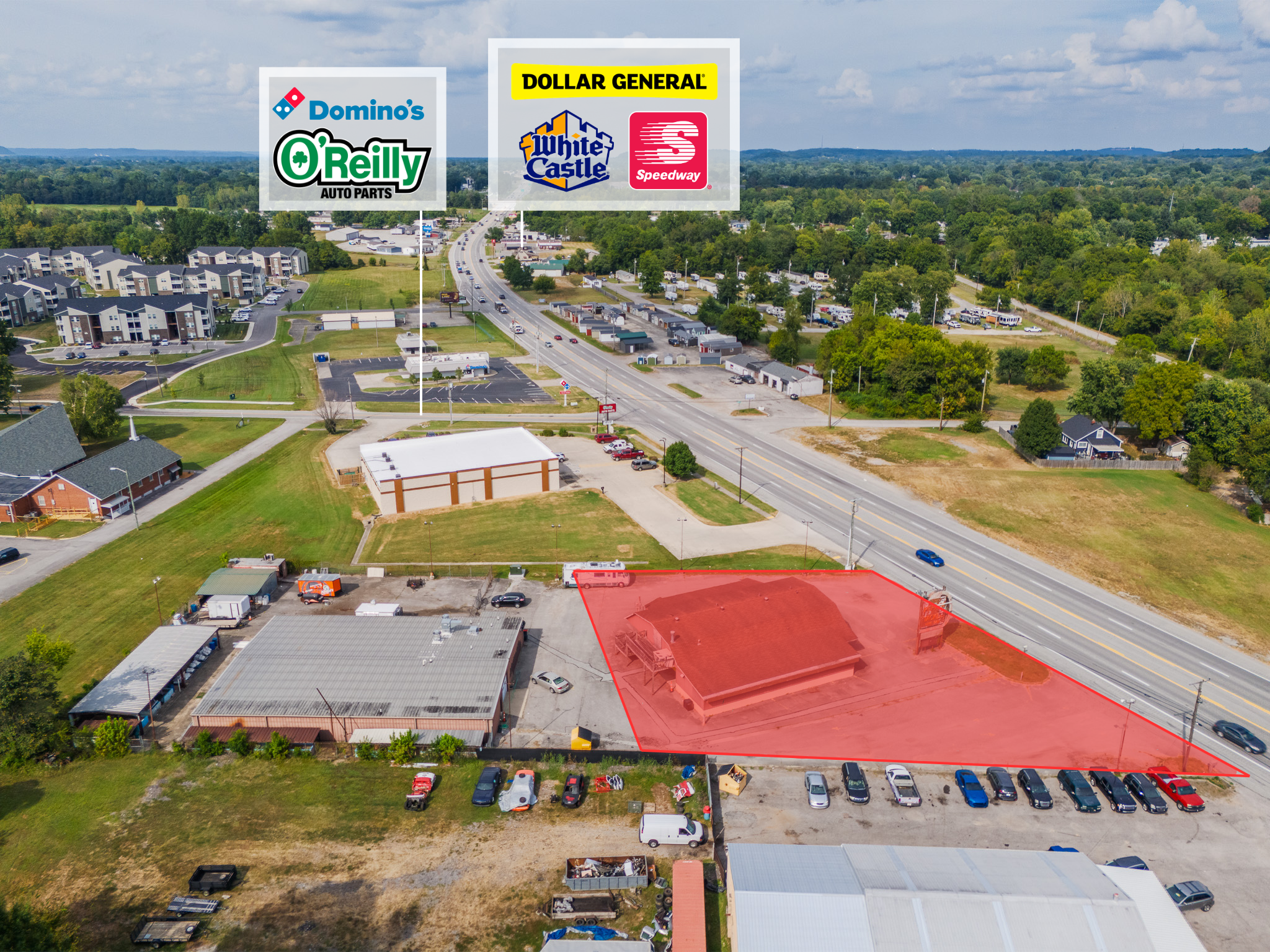 4,384-Square-Foot Retail Space Available Along Dixie Highway