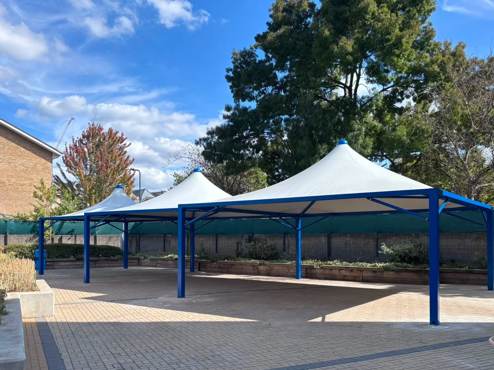 Tensile Canopies for Schools