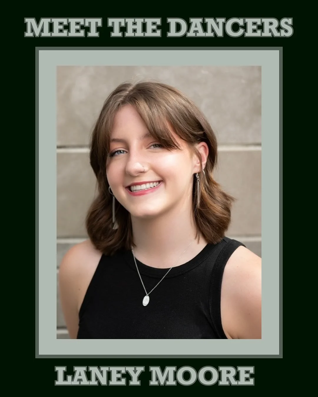 only 12 days until the show! meet one of the sophomores performing in “As I Return to the Earth” on 2/21 and 2/22, ticket link in bio!
