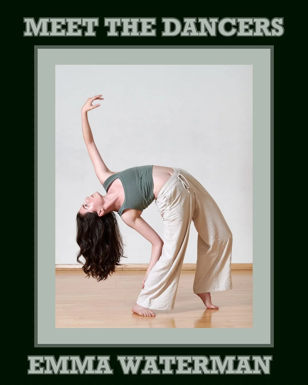 we are officially LESS THAN A WEEK from opening “As I Return to the Earth”!! make sure to get your tickets so you can see Emma and all the other incredible dancers perform for two nights only! ticket link in bio