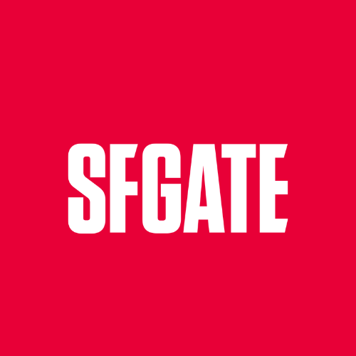 SF GATE logo on a red background.