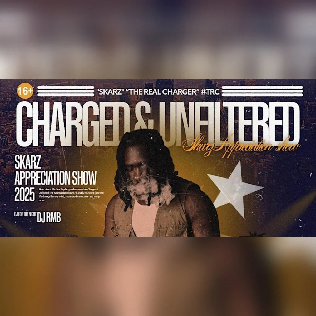 CHARGED &amp; UNFILTERED: SKARZ APPRECIATION SHOW