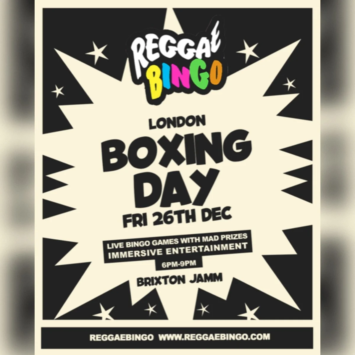 Reggae Bingo