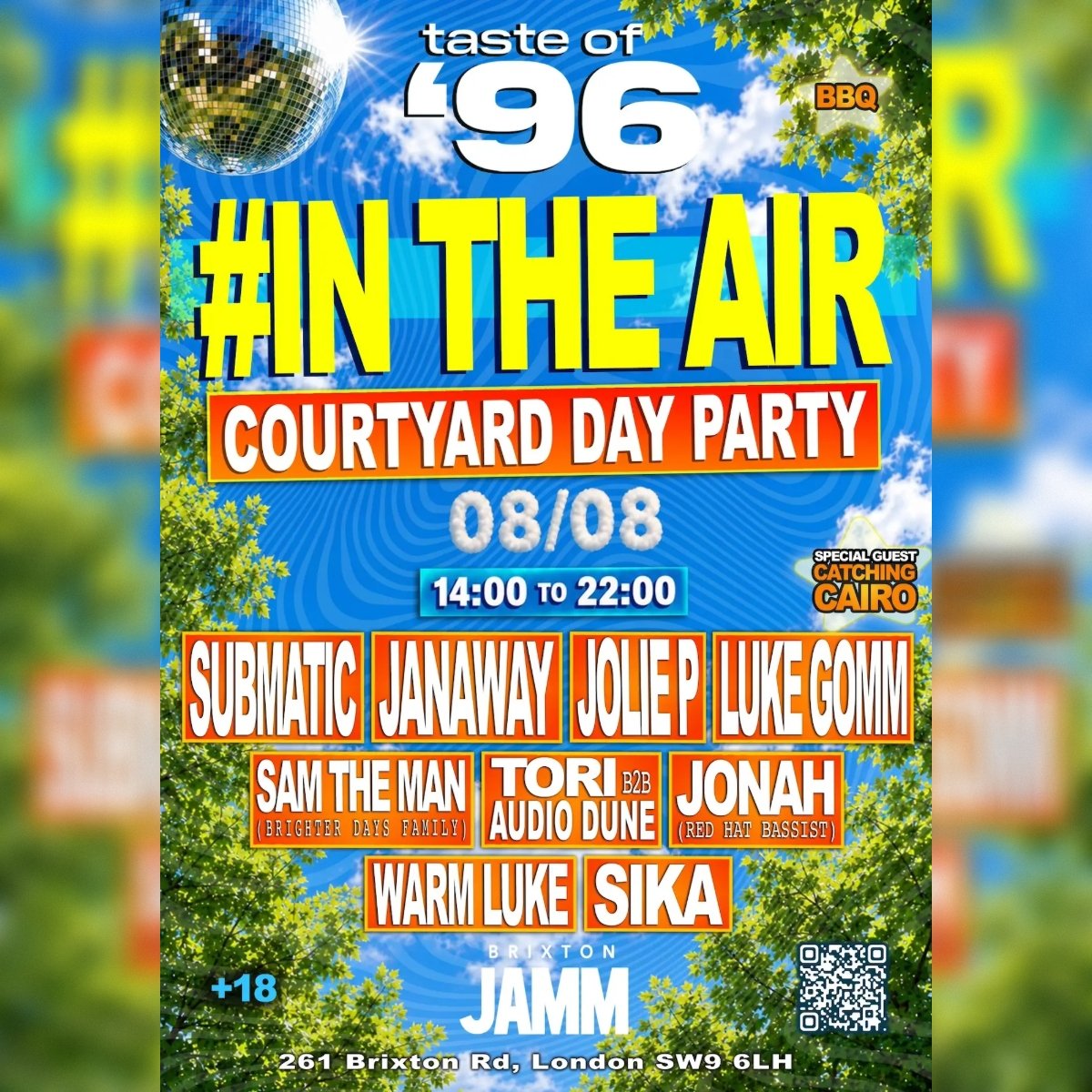 TASTE OF 96: #IN THE AIR