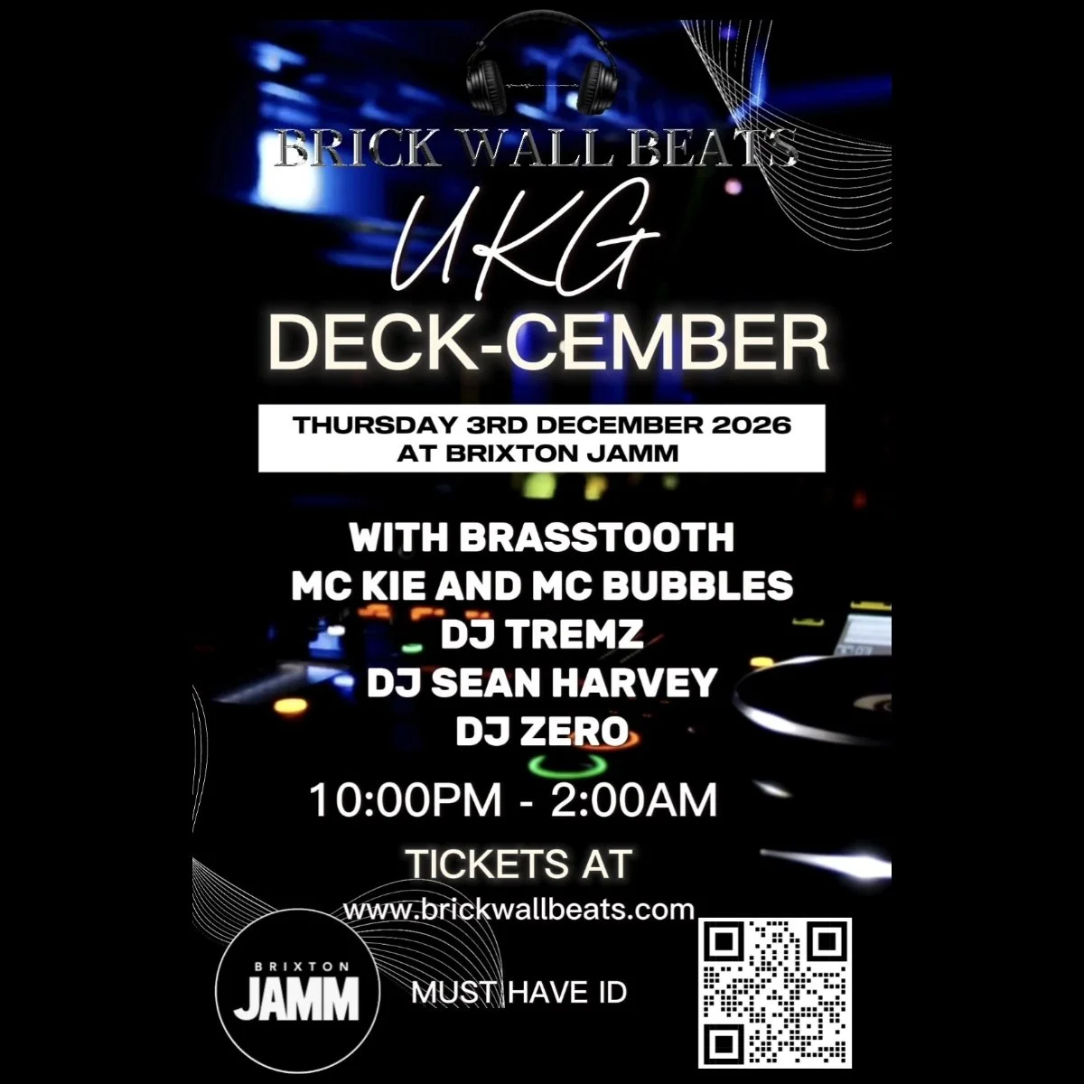 Brick Wall Beats Deck-Cember Jamm