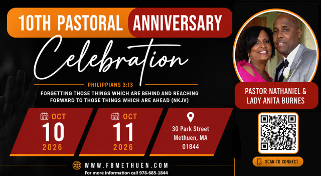10th Pastoral Anniversary 