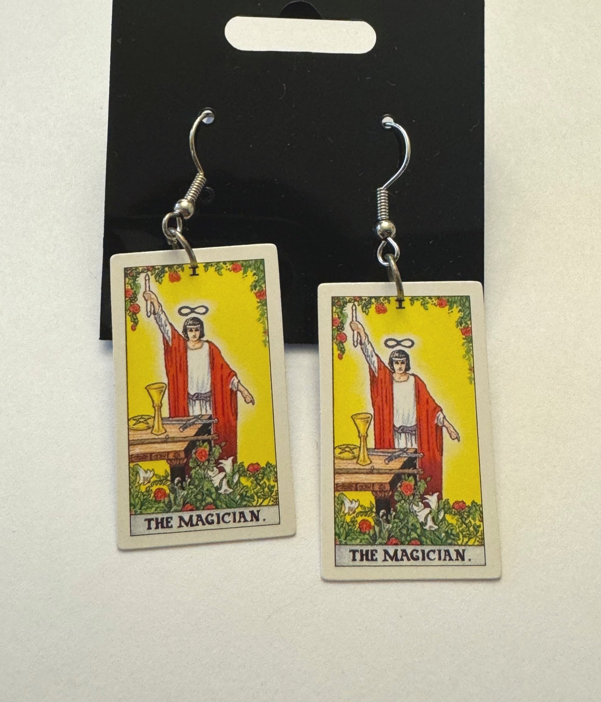 Tarot Card Earrings