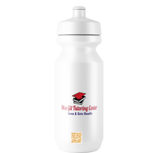 Miss Gil Tutoring Center Water Bottles