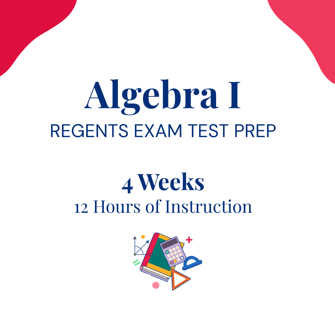 Regents Algebra I - 4 weeks