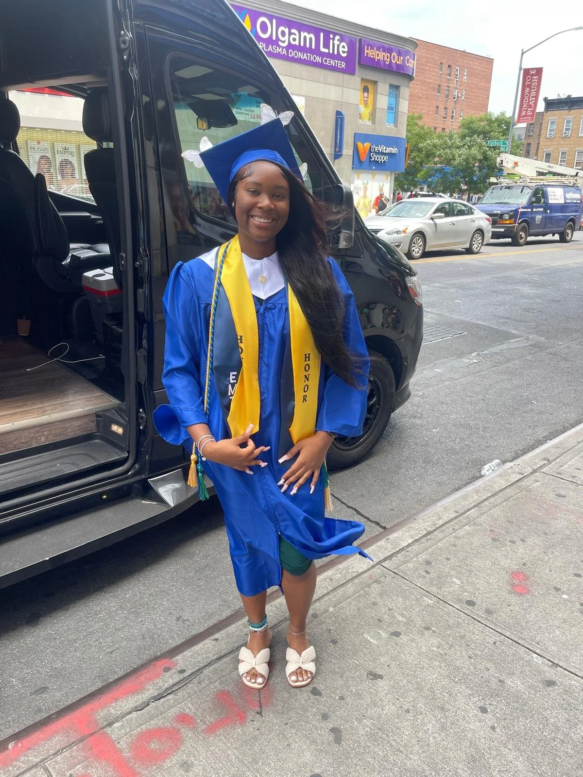 Taylor graduated high school with honors and pursuing a career in the medical field