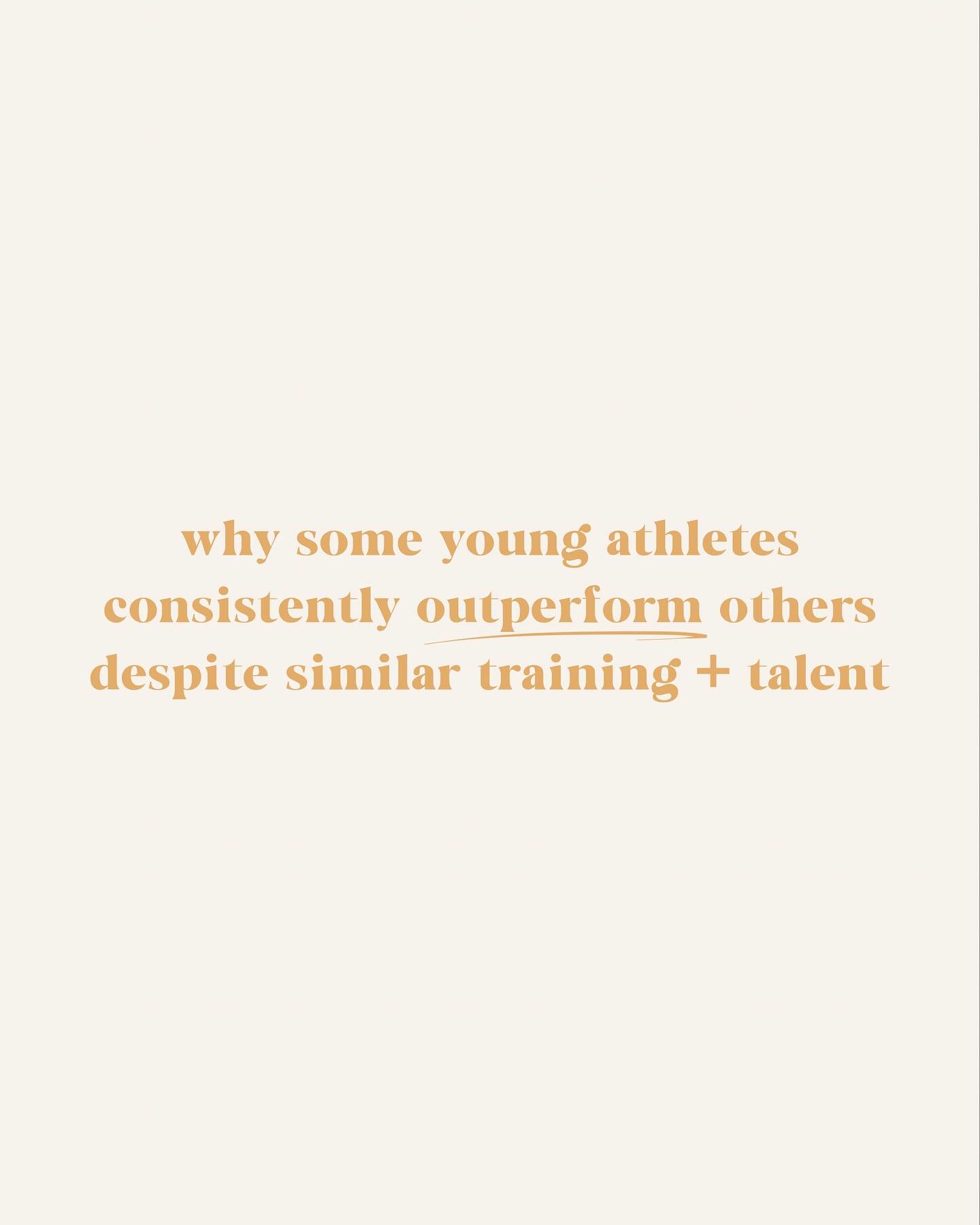 Parents of young athletes, this might be the most important post you&rsquo;ll see about your child&rsquo;s athletic performance this year💪🏼

We&rsquo;ve seen countless young athletes transform their performance after addressing nervous system inter