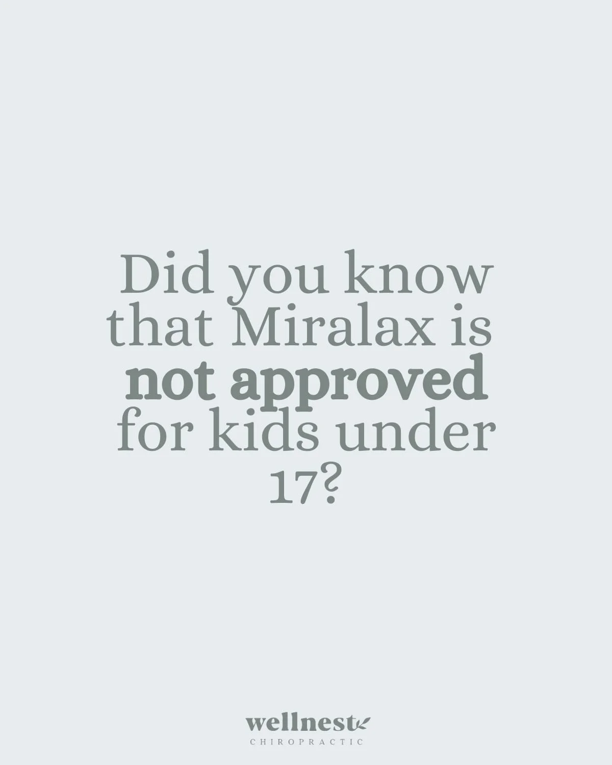 If your child struggles with constipation, you&rsquo;ve probably heard of Miralax &mdash; but you may want to think twice. So what&rsquo;s the drug-free option? Start with the nervous system. 🧠
Constipation often ties back to poor communication thro