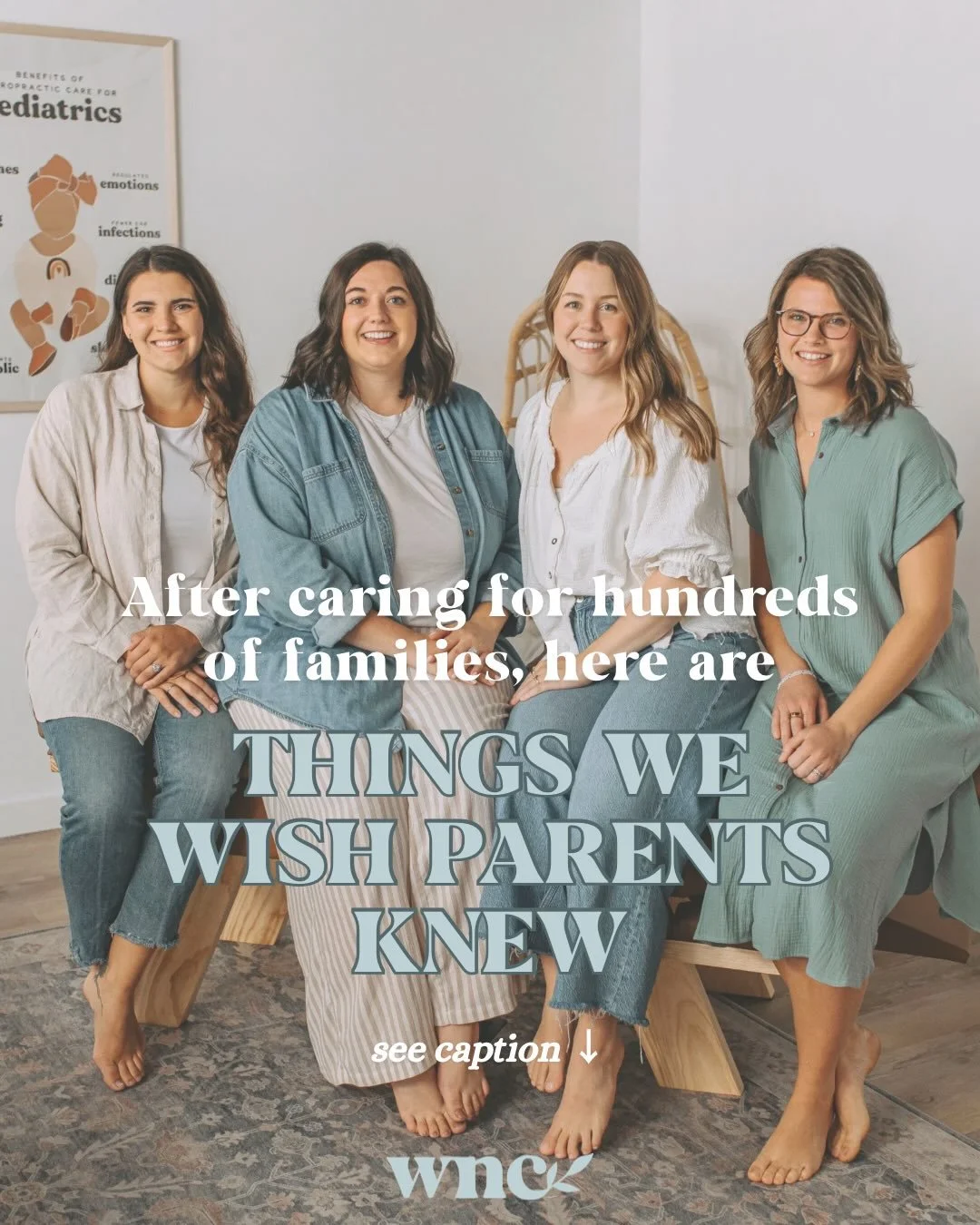 After caring for hundreds of families, here are the things we wish parents knew:
💛 You know your child best. If you ever have a provider make you feel differently, we recommend you politely exit the building 
💛 There&rsquo;s no right way to be a pe