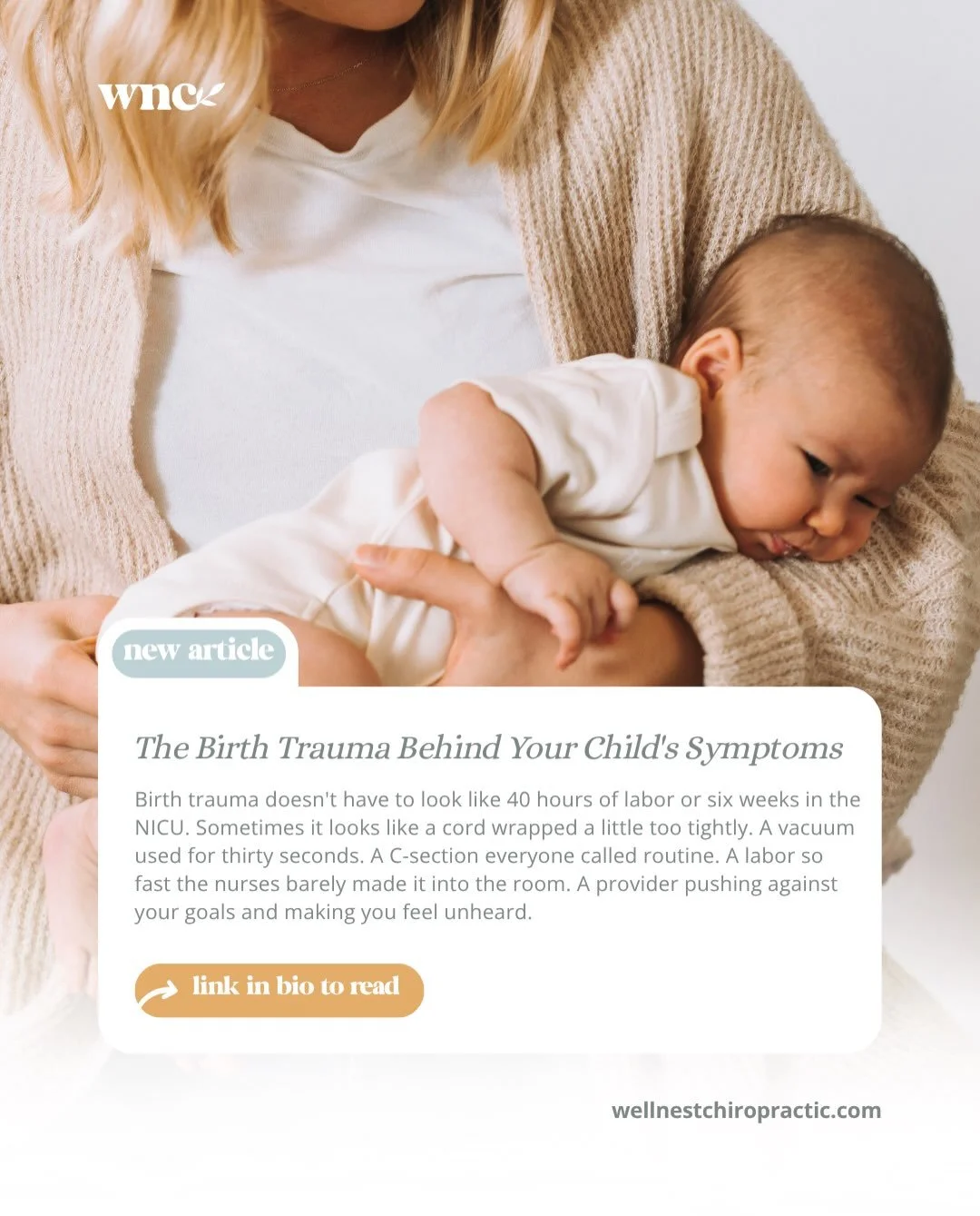 Common birth interventions can cause stress and neurological dysfunction, leading to a cascade of chronic health issues in children. 
From digestive problems and sleep disturbances to learning difficulties and behavioral issues, the impact of birth t