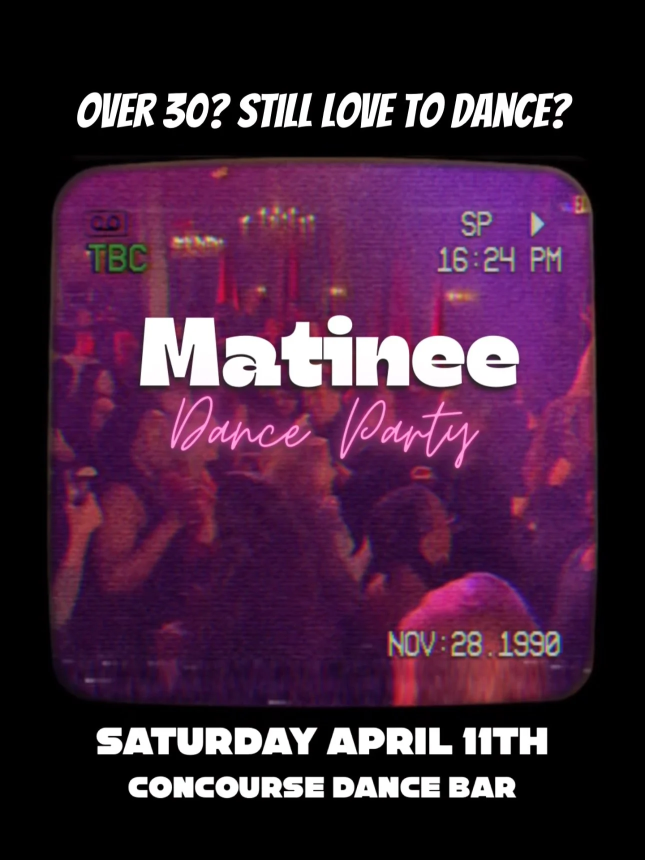 You asked. We listened.

After the overwhelming response last week, Matinee Dance Party is heading back to Concourse Dance Bar.

📅 April 11
⏰ 5&ndash;9PM
📍 @ConcourseDanceBar

Same energy.
Same dance floor.
Same early night out.

Philadelphia&rsquo