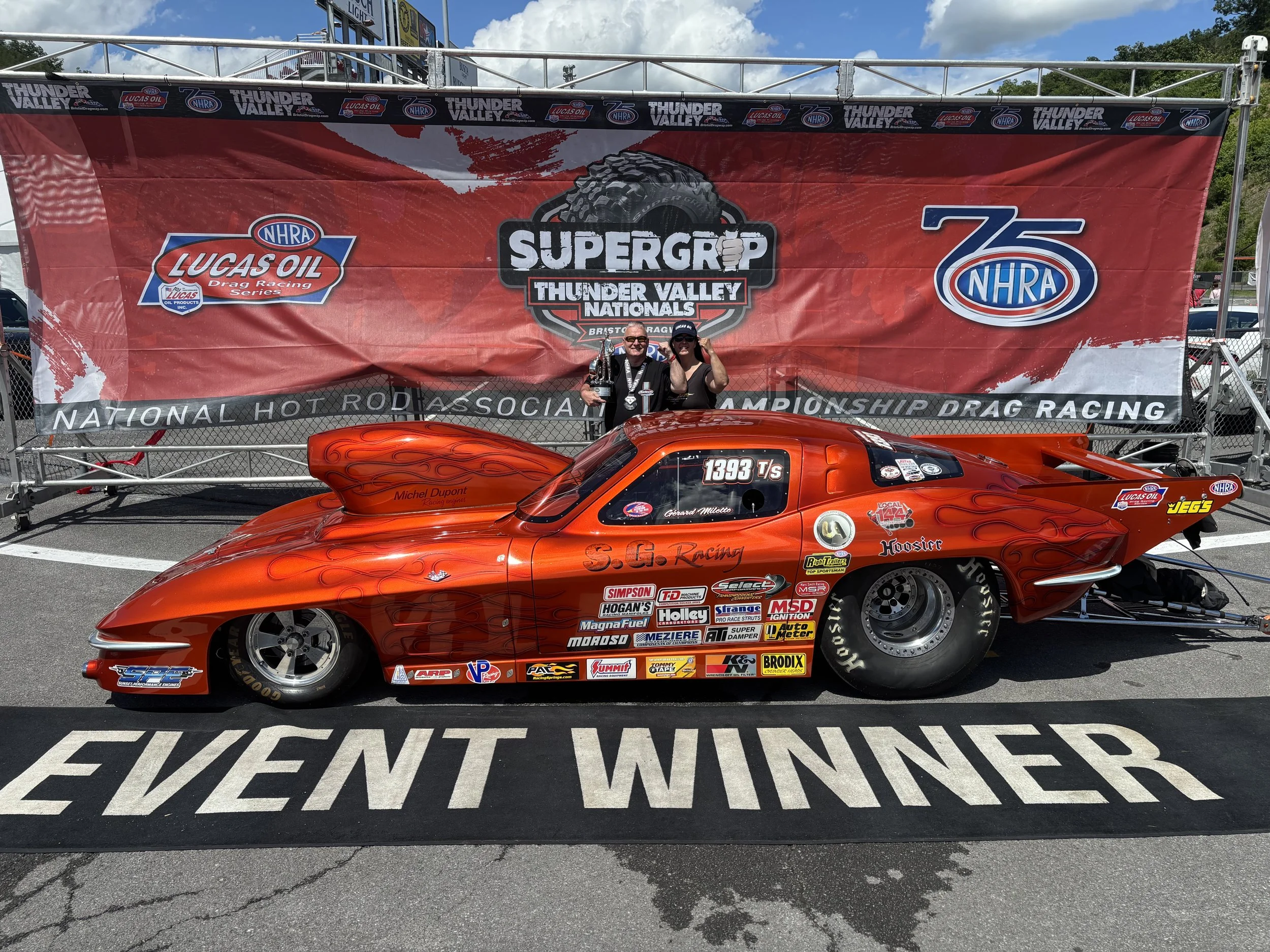 Gérard Milette Captures Diamond Wally at Thunder Valley Nationals