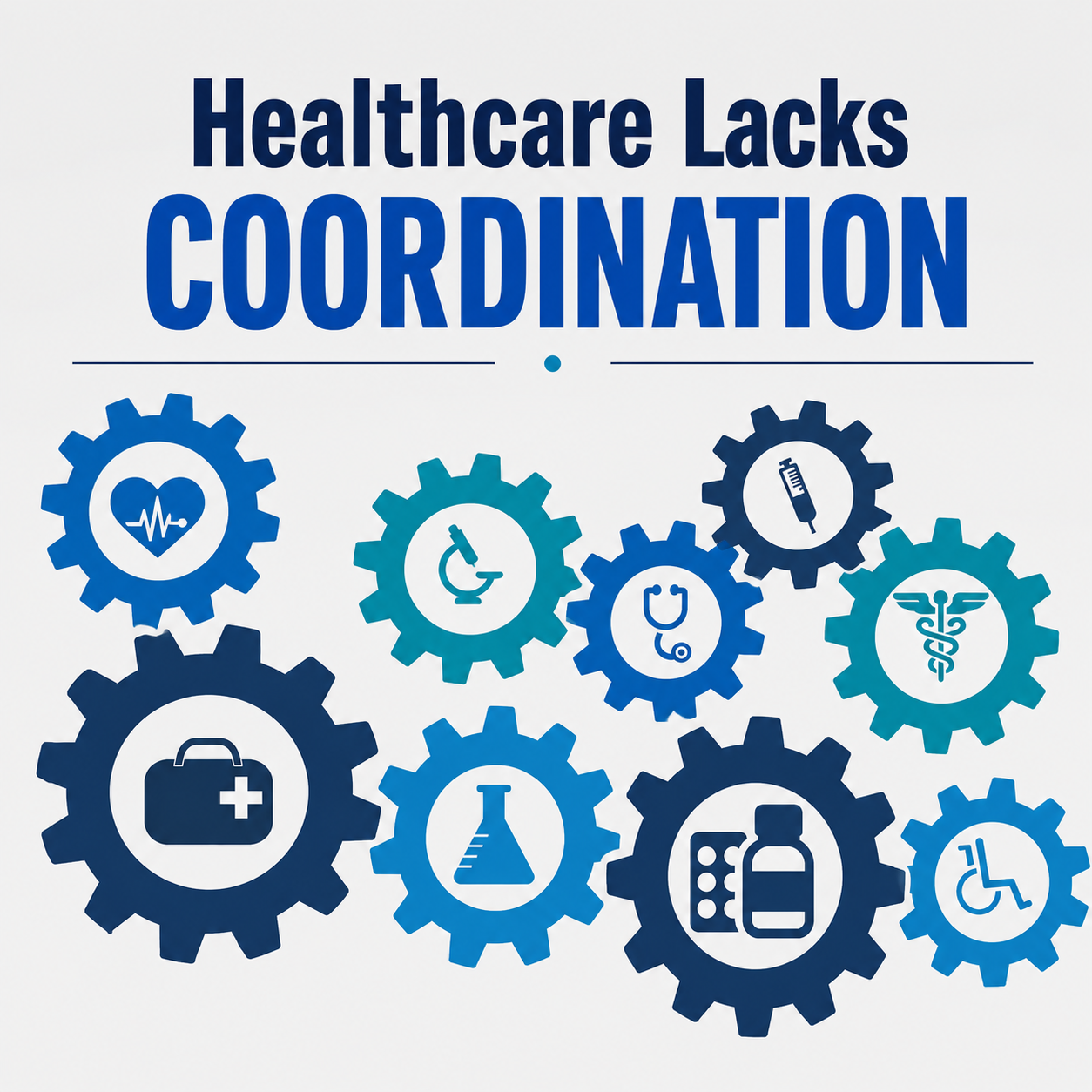 Healthcare lacks COORDINATION