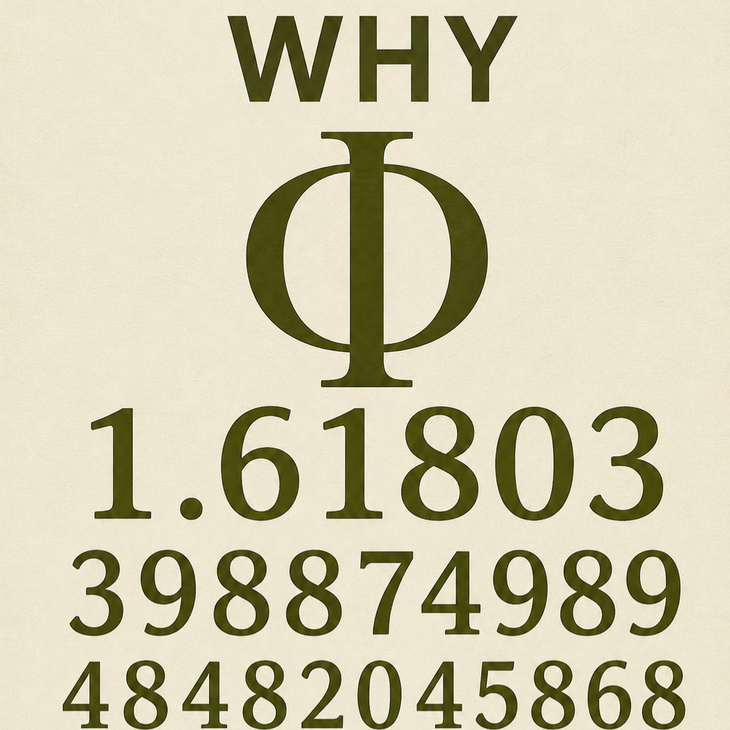 WHY PHI? Φ