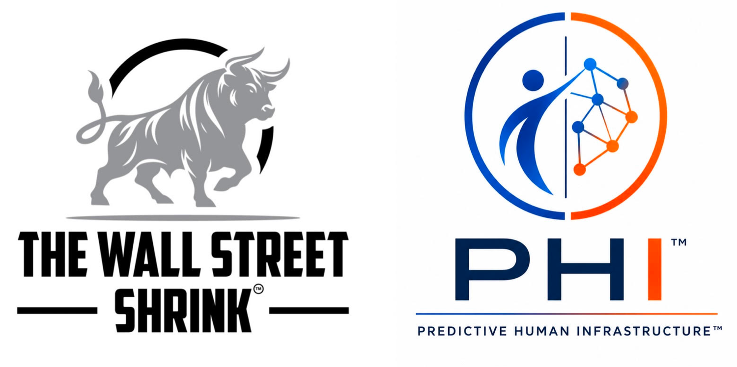 The Wall Street Shrink is a parent brand of Predictive Human Infrastructure (PHI), a next-generation healthcare and human performance platform.