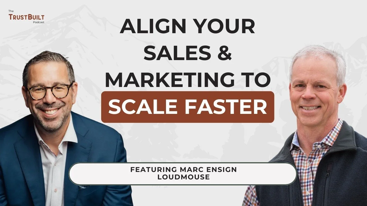 Marketing Isn’t the Problem, Alignment Is - with Marc Ensign