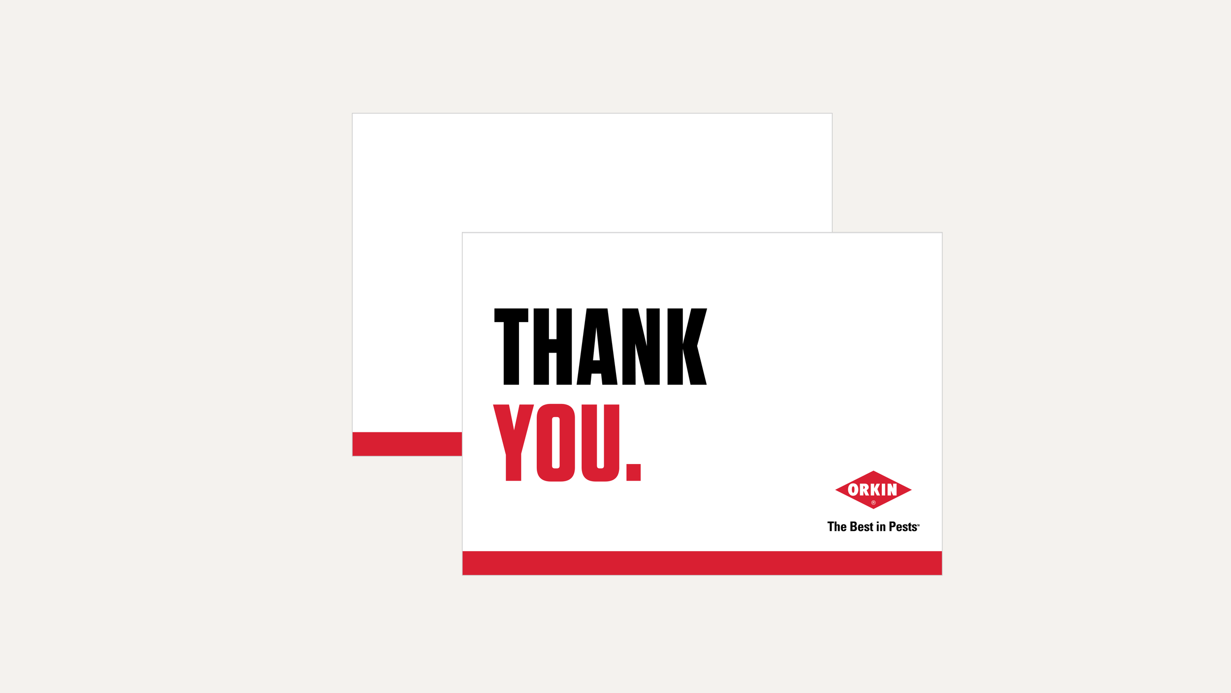Commercial Services — Thank You Note