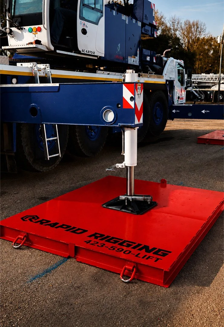 Crane Mats | Ensure Safety - Durable Crane Mats — Rapid Rigging