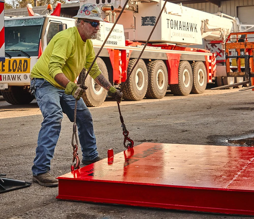 Rig Mat Rigging Crane Mats | Ensure Safety - Durable Crane Mats — Rapid Rigging