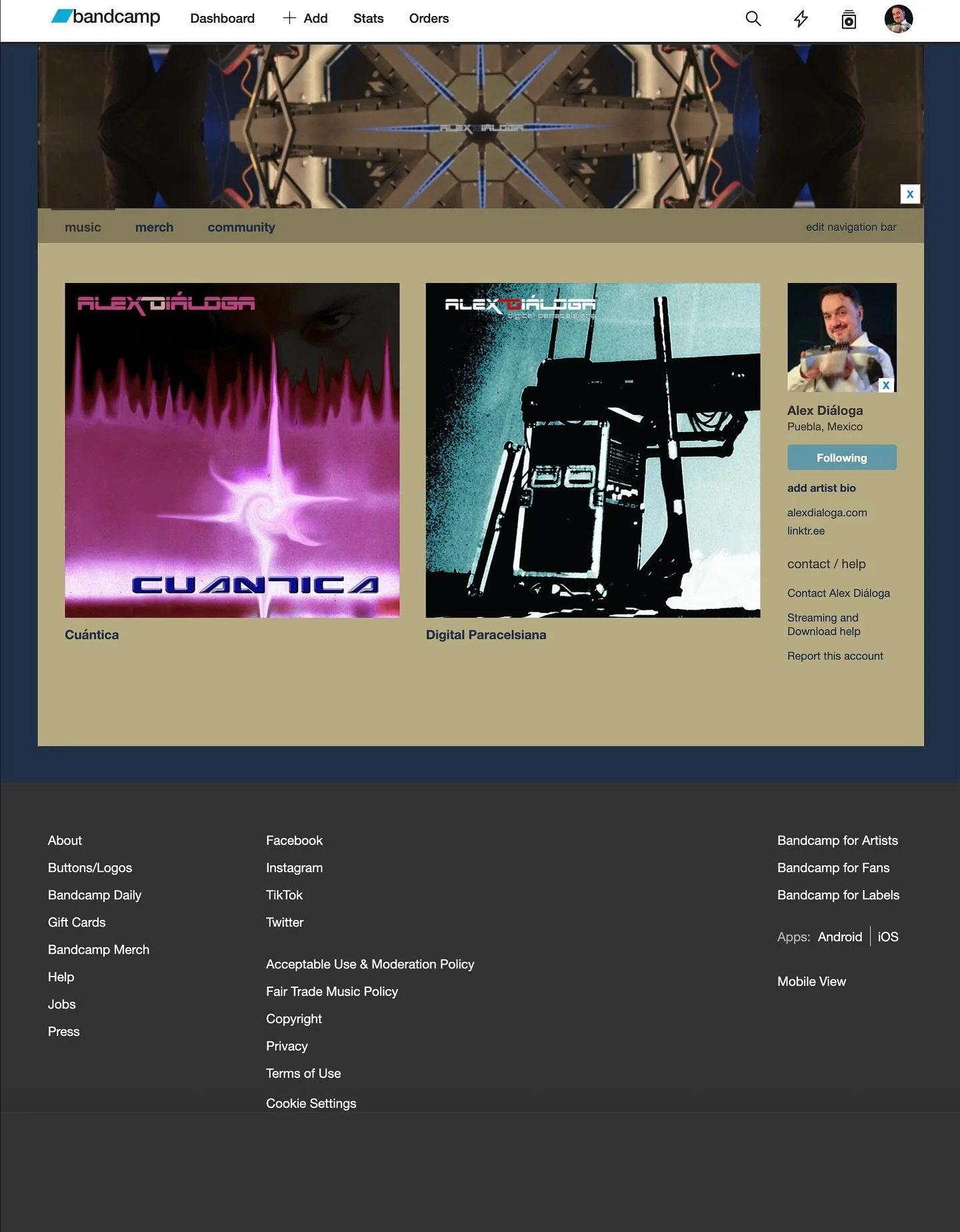 Desde hace tiempo he tenido la intenci&oacute;n de abrir Bandcamp para mi m&uacute;sica y merch. &iexcl;Finalmente lo hice! Te invito a que me acompa&ntilde;es en esta plataforma. &iexcl;Feliz fin de semana para todos! El v&iacute;nculo lo encuentras