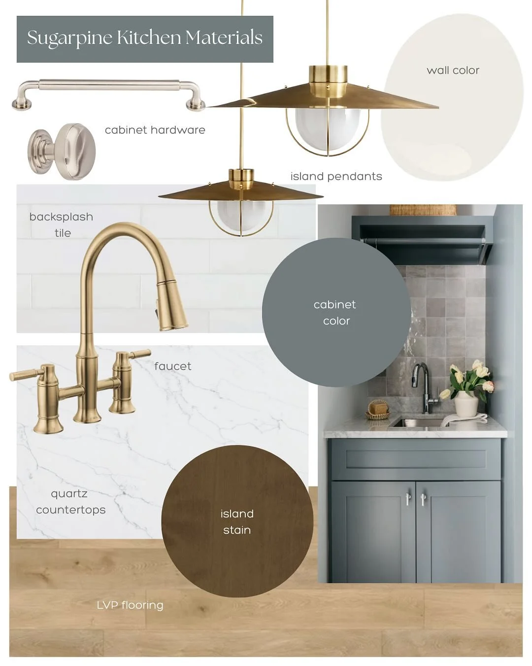 Demo starts on our newest project this week, so I thought I&rsquo;d share some details!

The Sugarpine kitchen project is getting a complete facelift and will soon feature stunning blue cabinets, a stained alder island with custom shelving, new LVP f