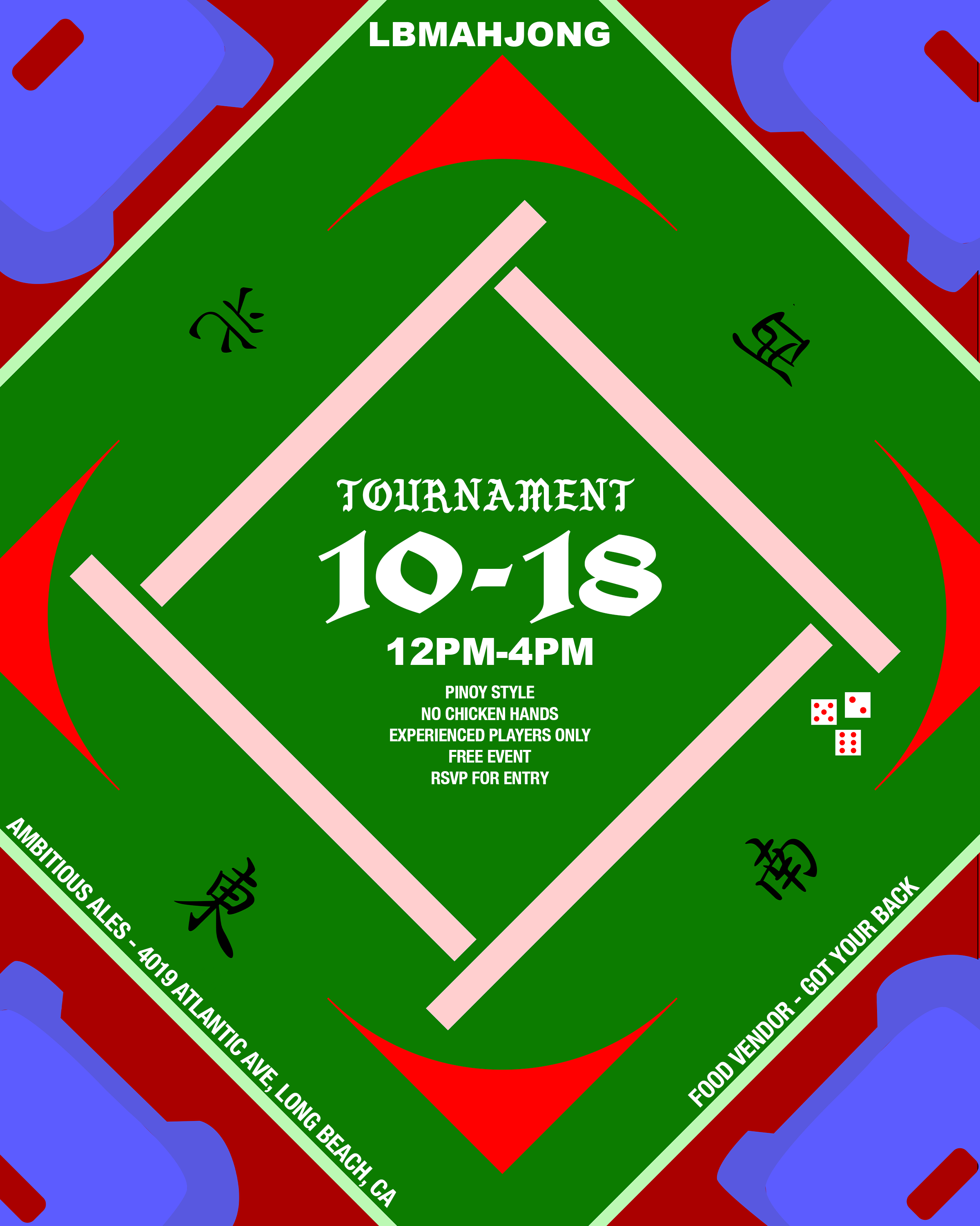 LB Mahjong Tourney at Ambitious Ales