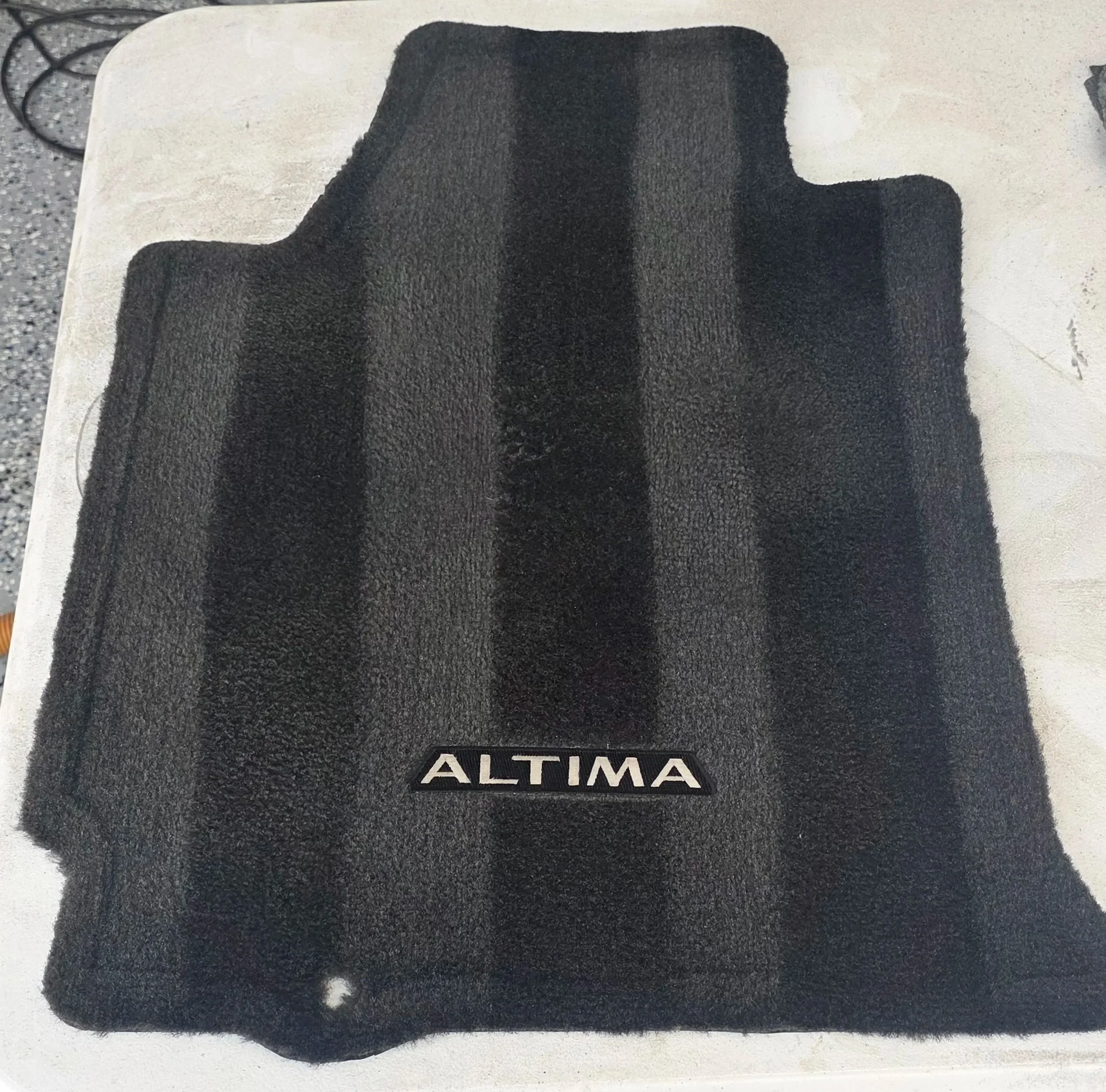 Altima floor mat shampoo cleaned in burleson texas