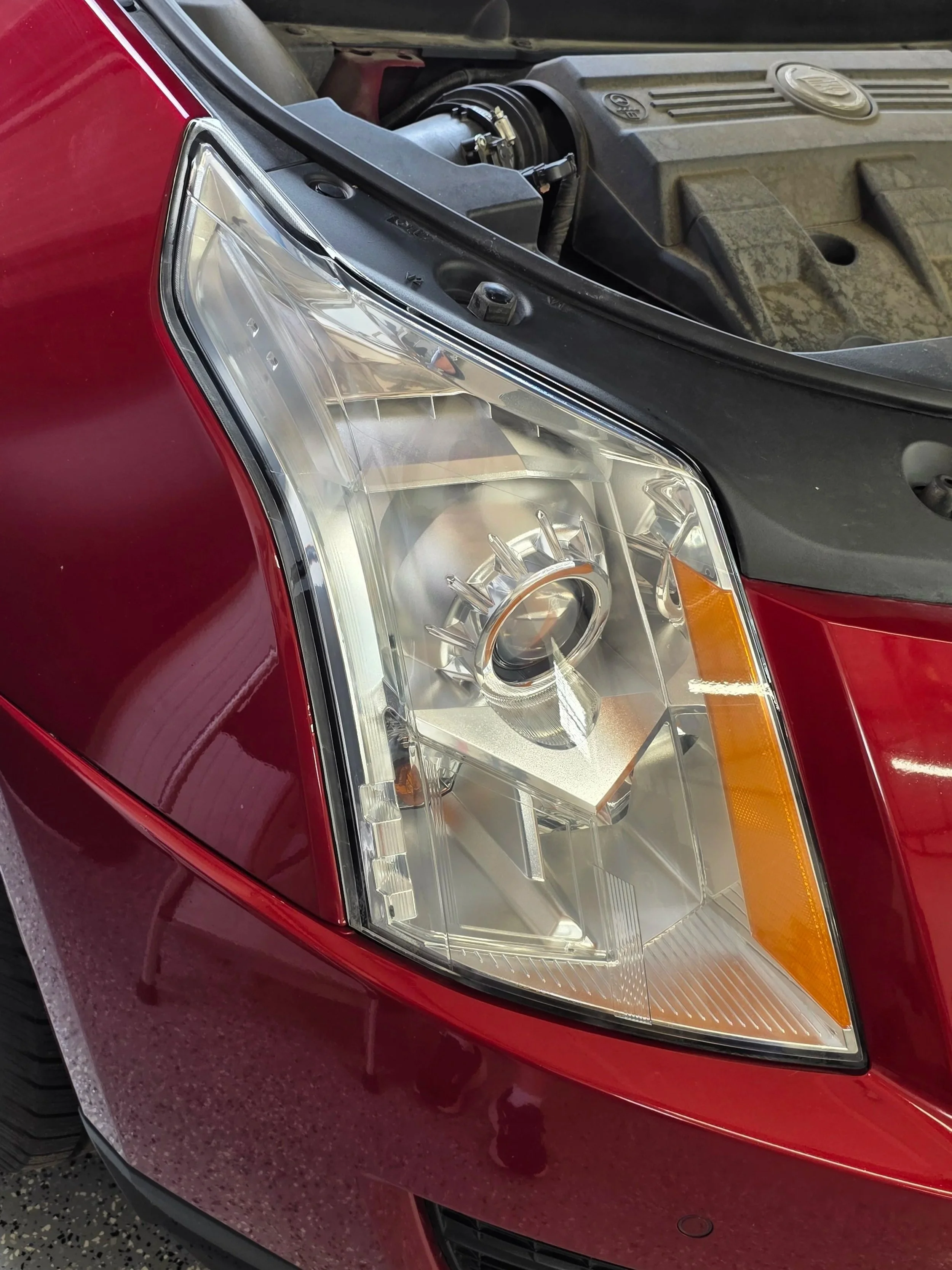Cadillac SRX after Headlight restoration