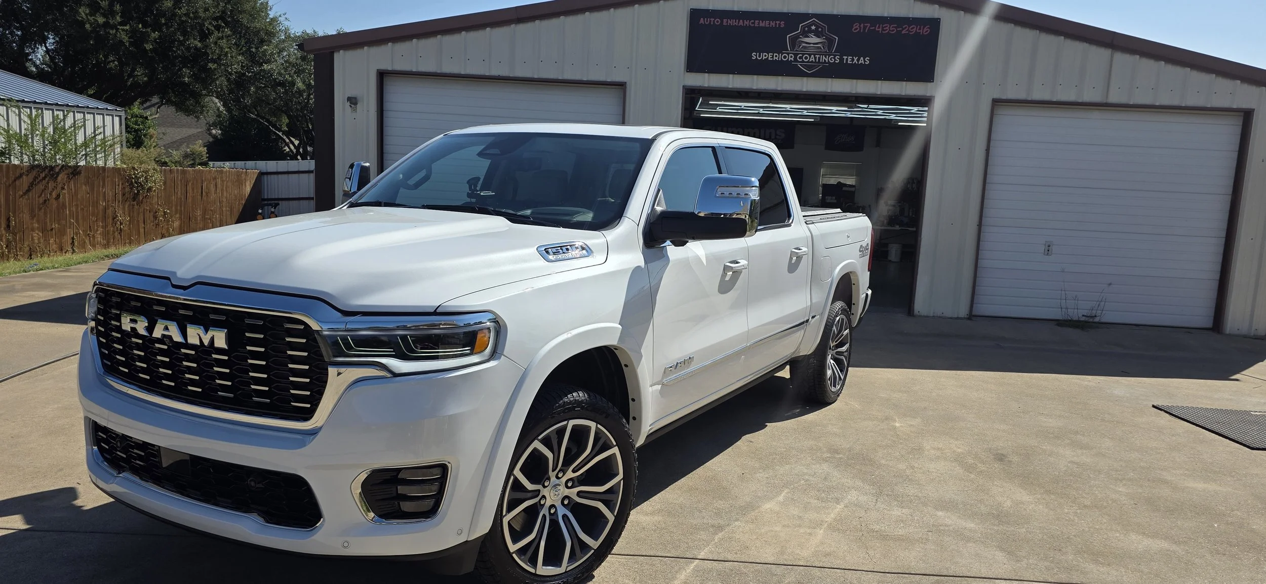 White RAM Tungsten ceramic coated in Burleson, Texas