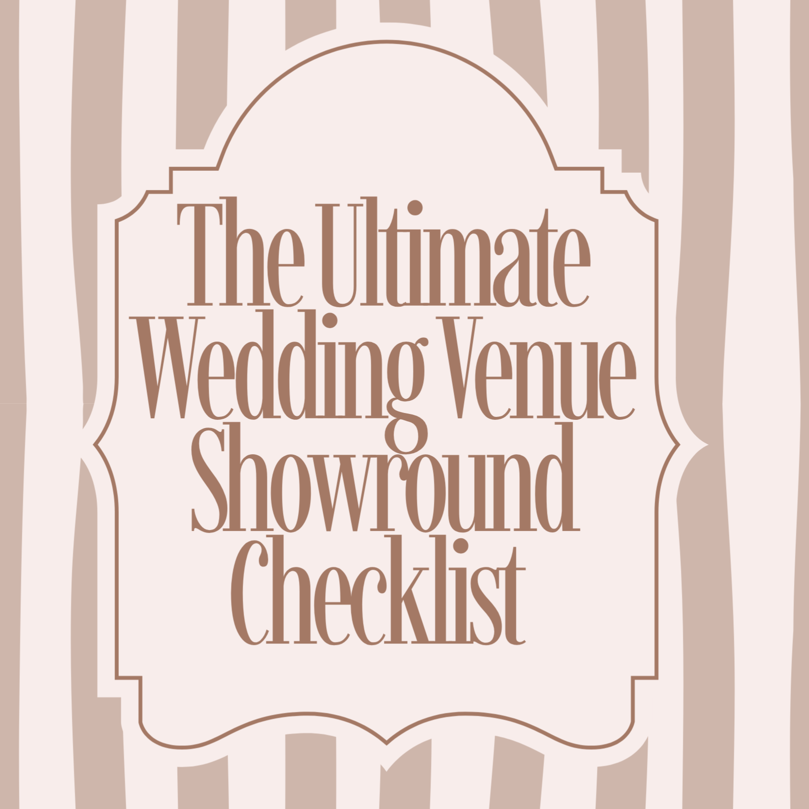The Ultimate UK Wedding Venue Show Round Checklist ✅