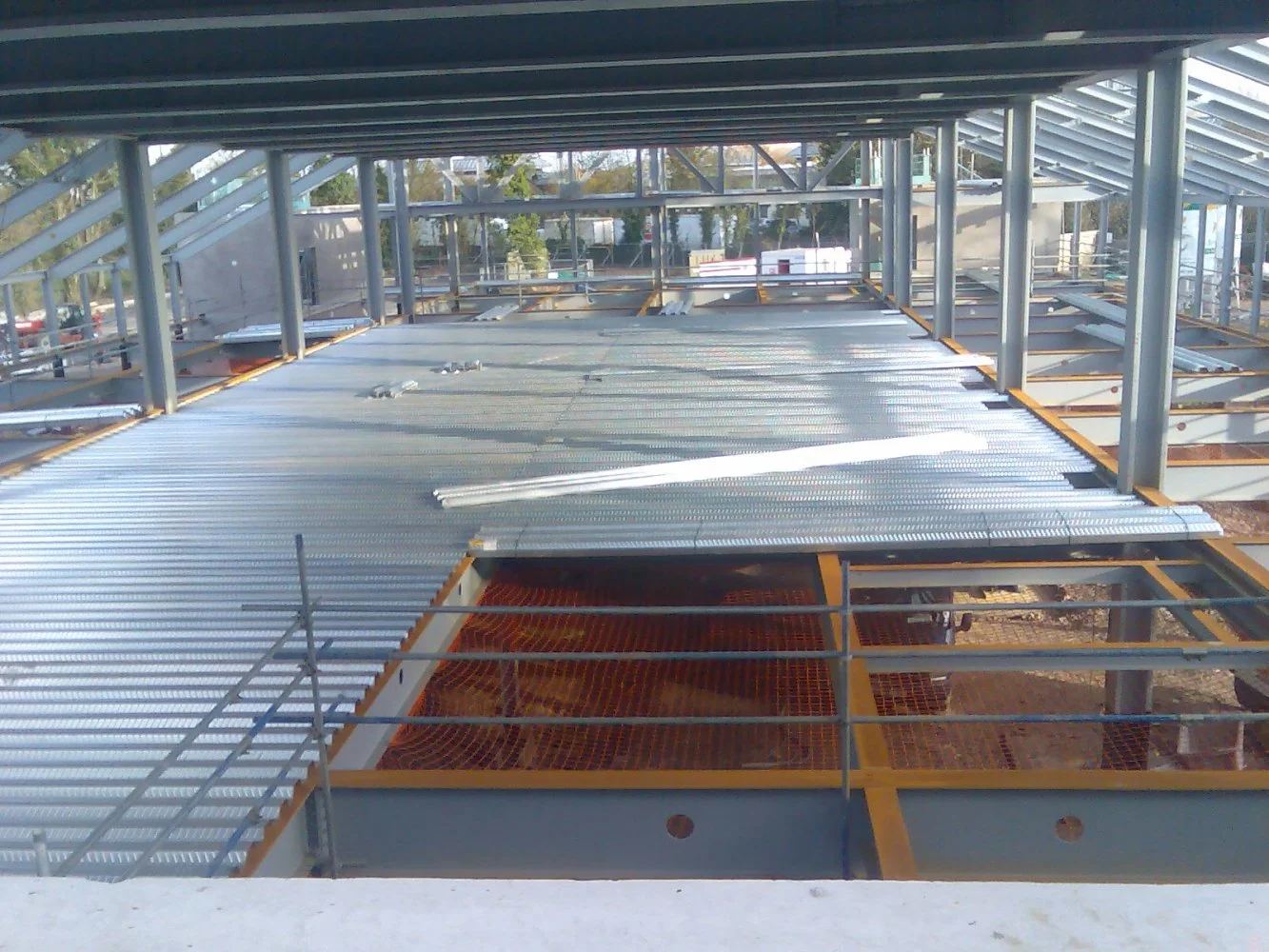 Metal Deck Installation — Superior Steel