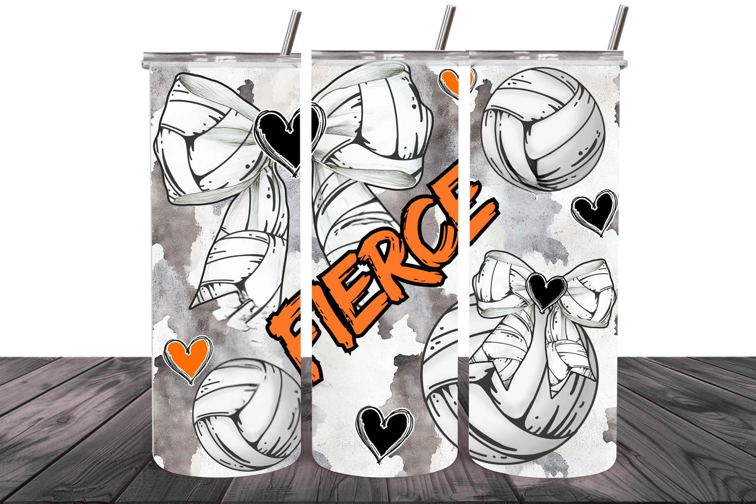 Fierce Volleyball Tumbler