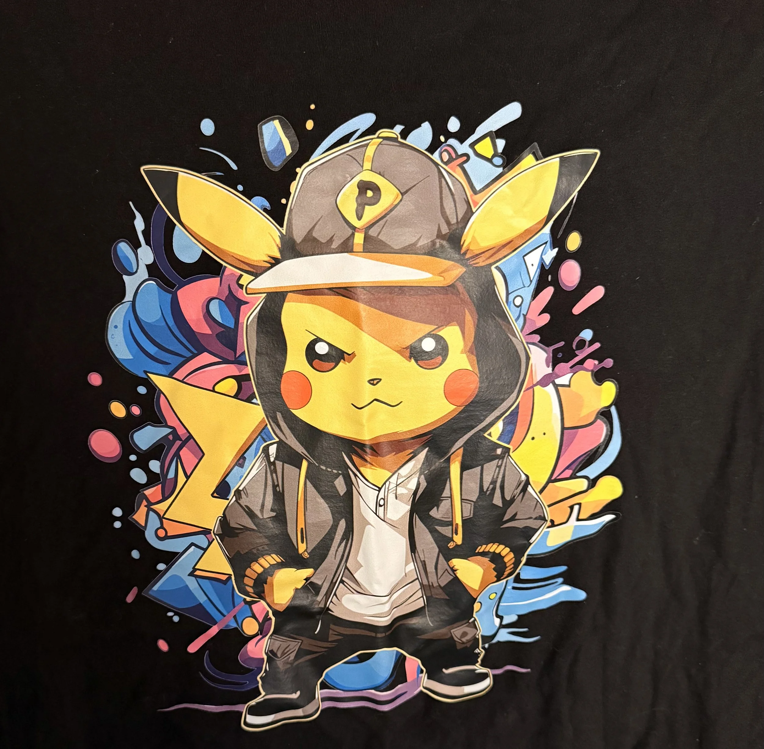 Street-Style Pikachu Graphic