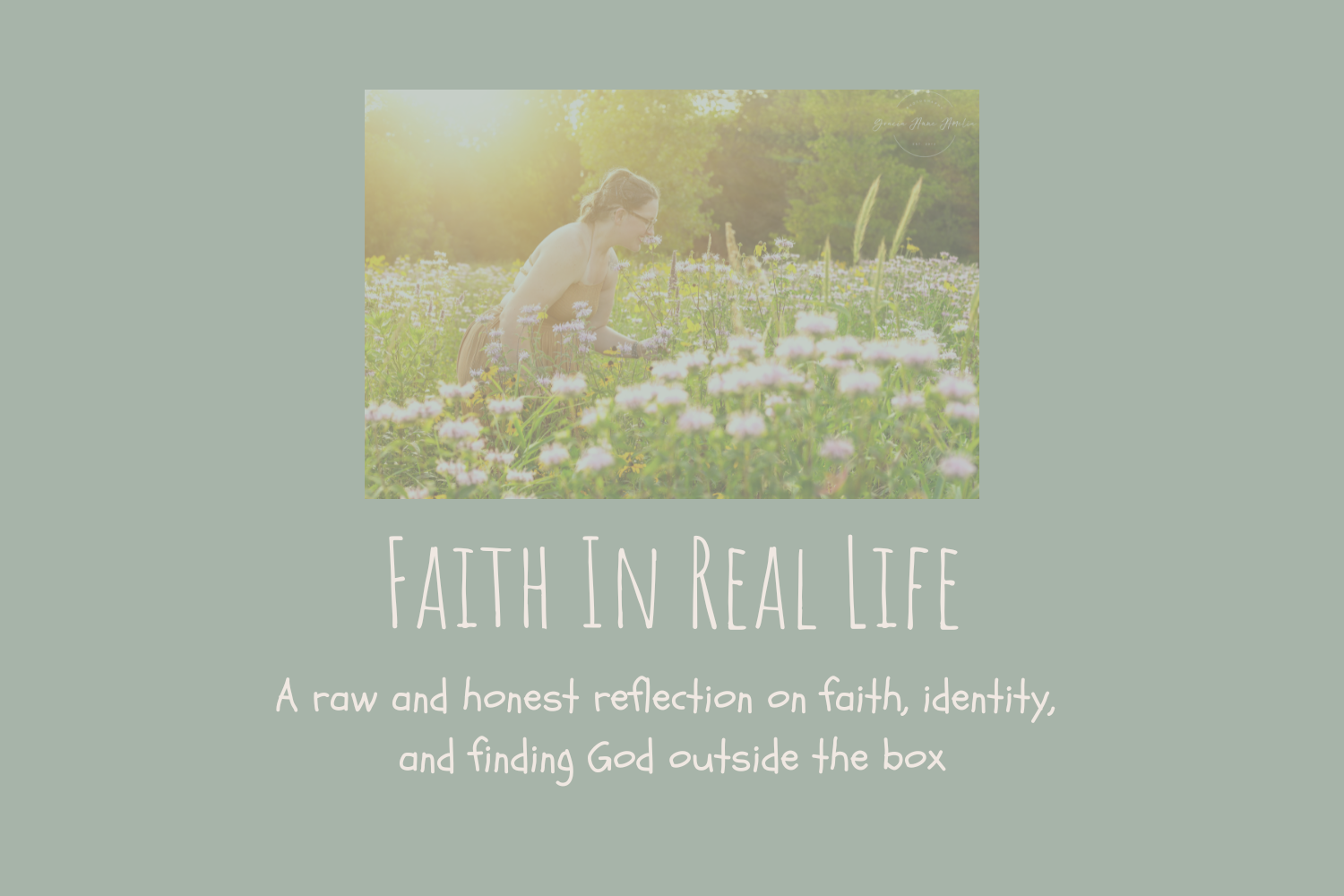 Faith in Real Life: It’s Okay Just to Believe In God