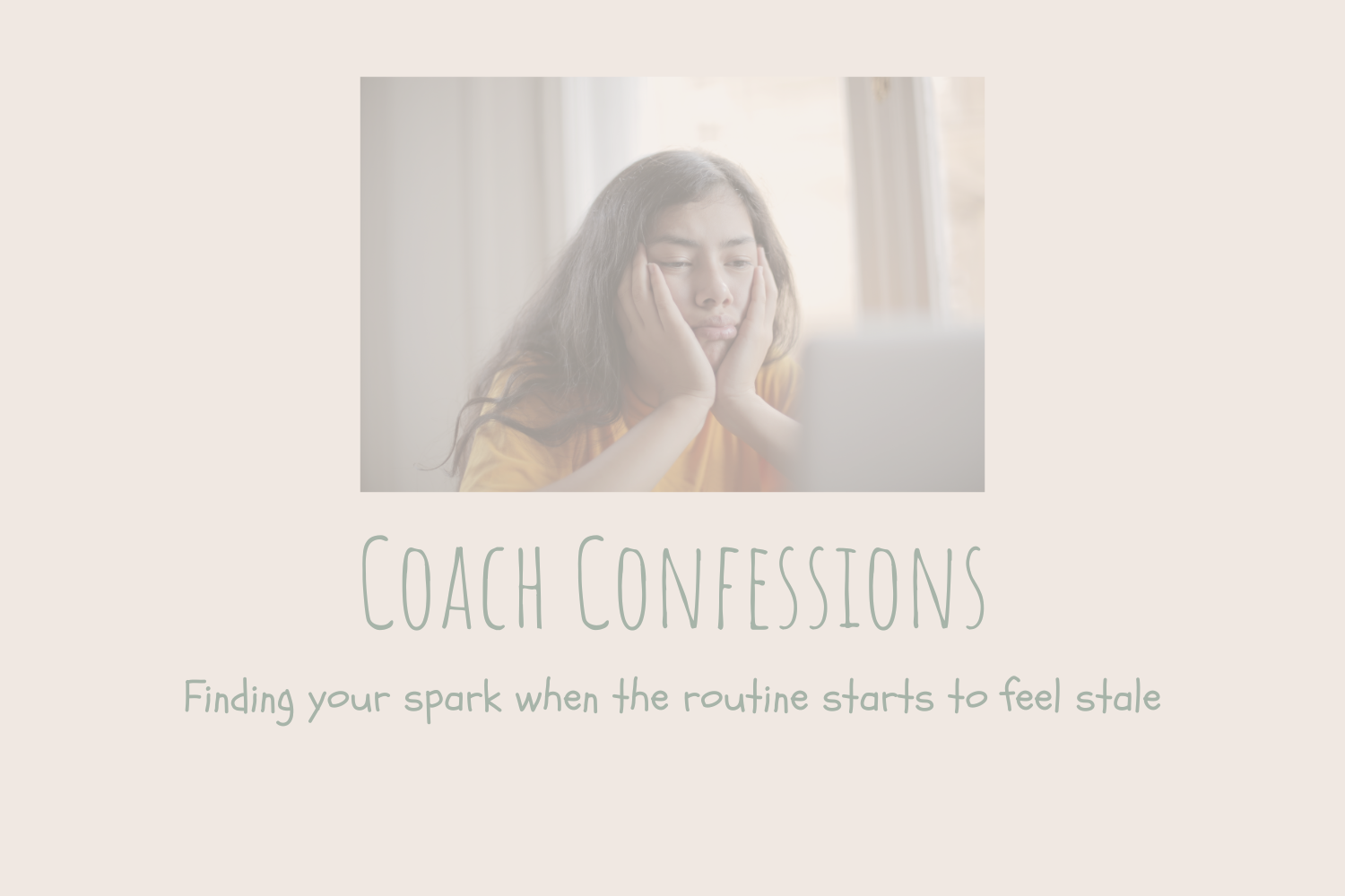 Coach Confessions: When Your Wellness Journey Feels… Boring