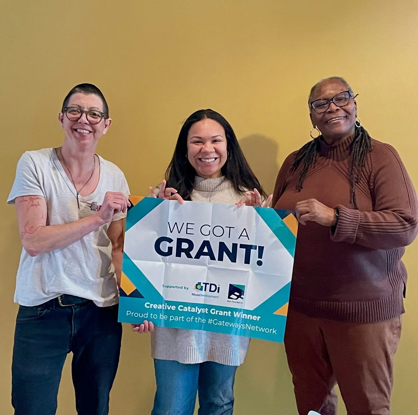 We're thrilled to announce that we've been awarded the Creative Catalyst Grant alongside 4 other Berkshire-based organizations including @katunemo, @wanderberkshires, @assets4artists, @ropeberkshires and Let It Shine + @huckandstuff!🎉 A heartfelt th