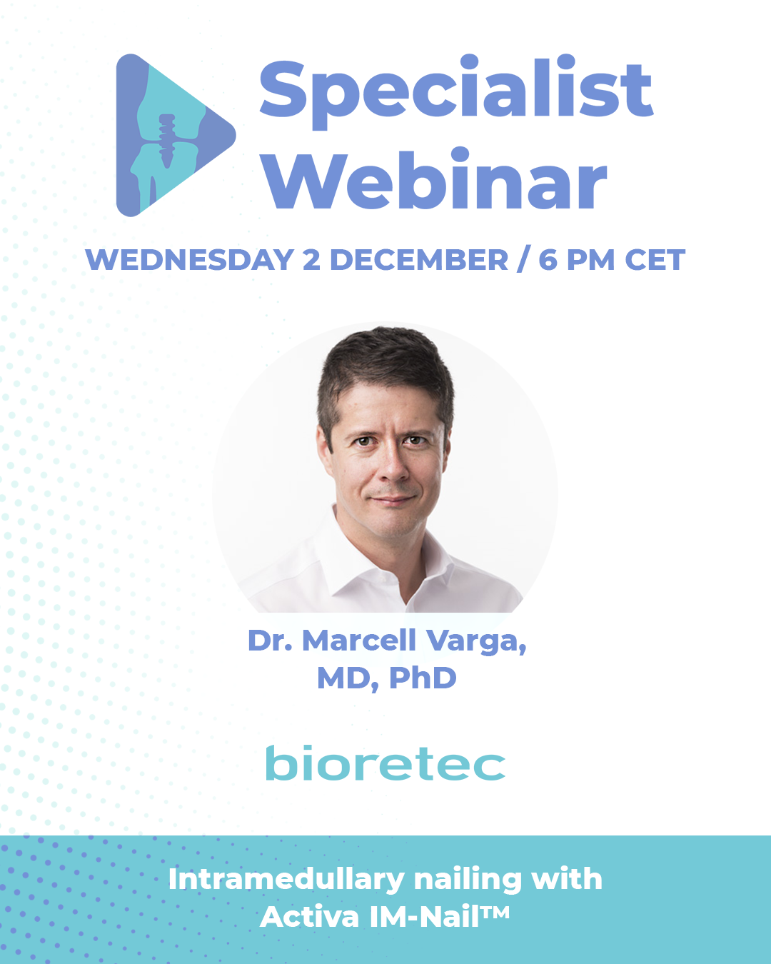Bioretec webinar ad, 2021