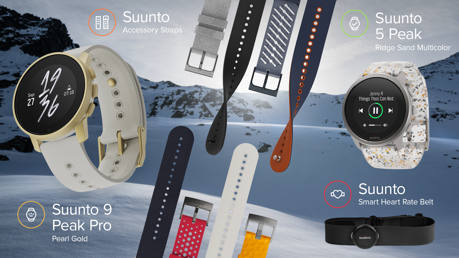 Suunto christmas presents carousel images, 2023