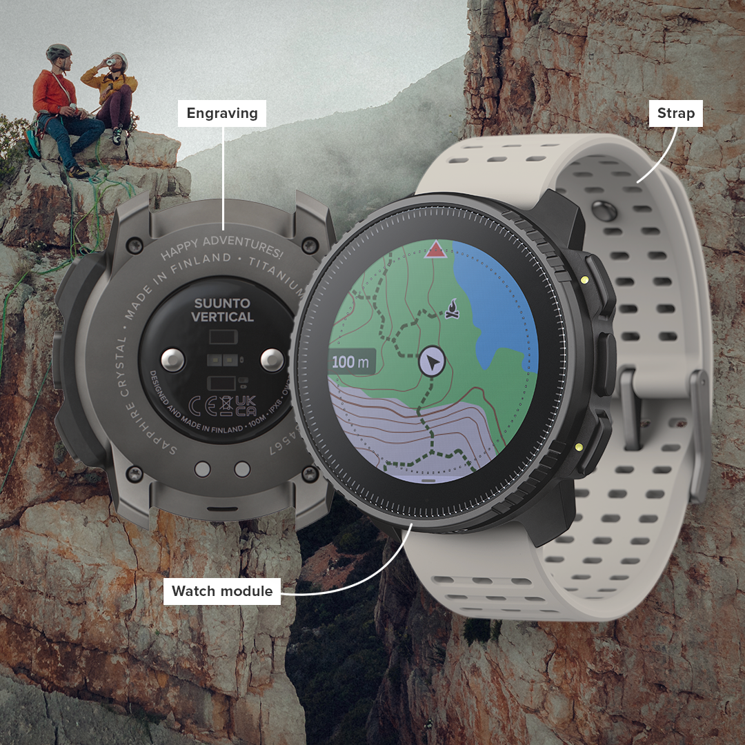 Suunto customize engraving ad, 2023