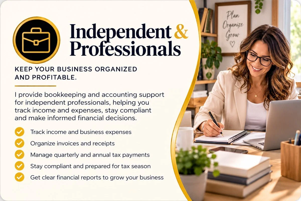 NexxLevel bookkeeping and accounting support for independent professionals, including expense tracking, tax preparation and financial reporting.