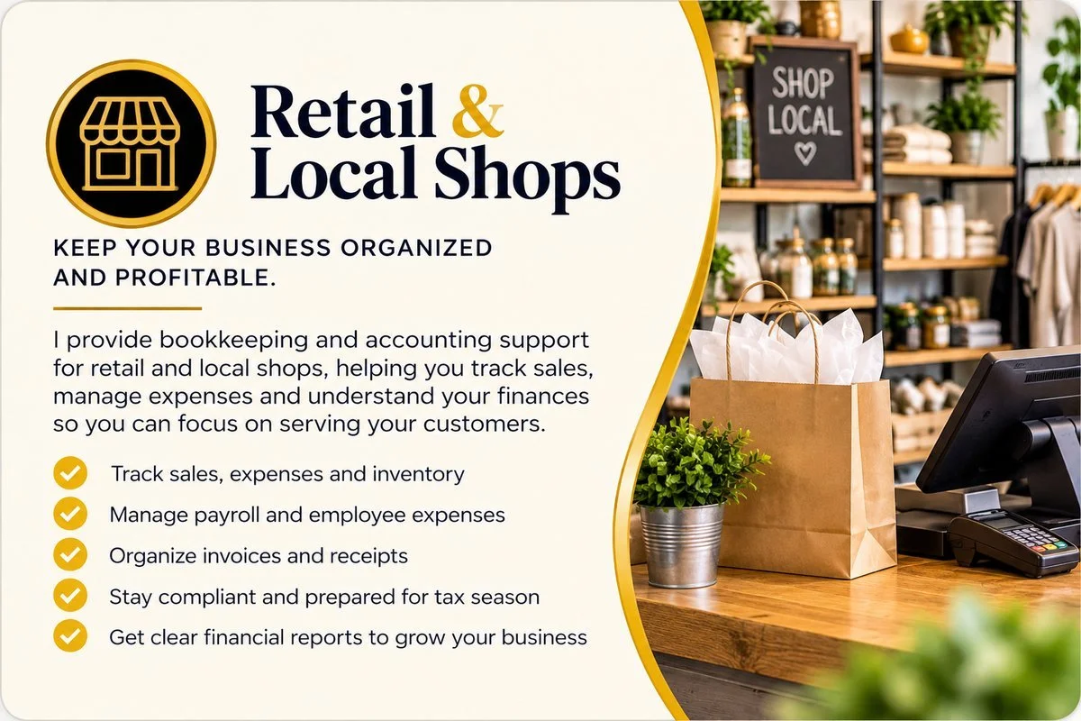 NexxLevel bookkeeping and accounting for retail shops in Lacey, WA, including sales tracking, inventory, payroll and financial reporting.
