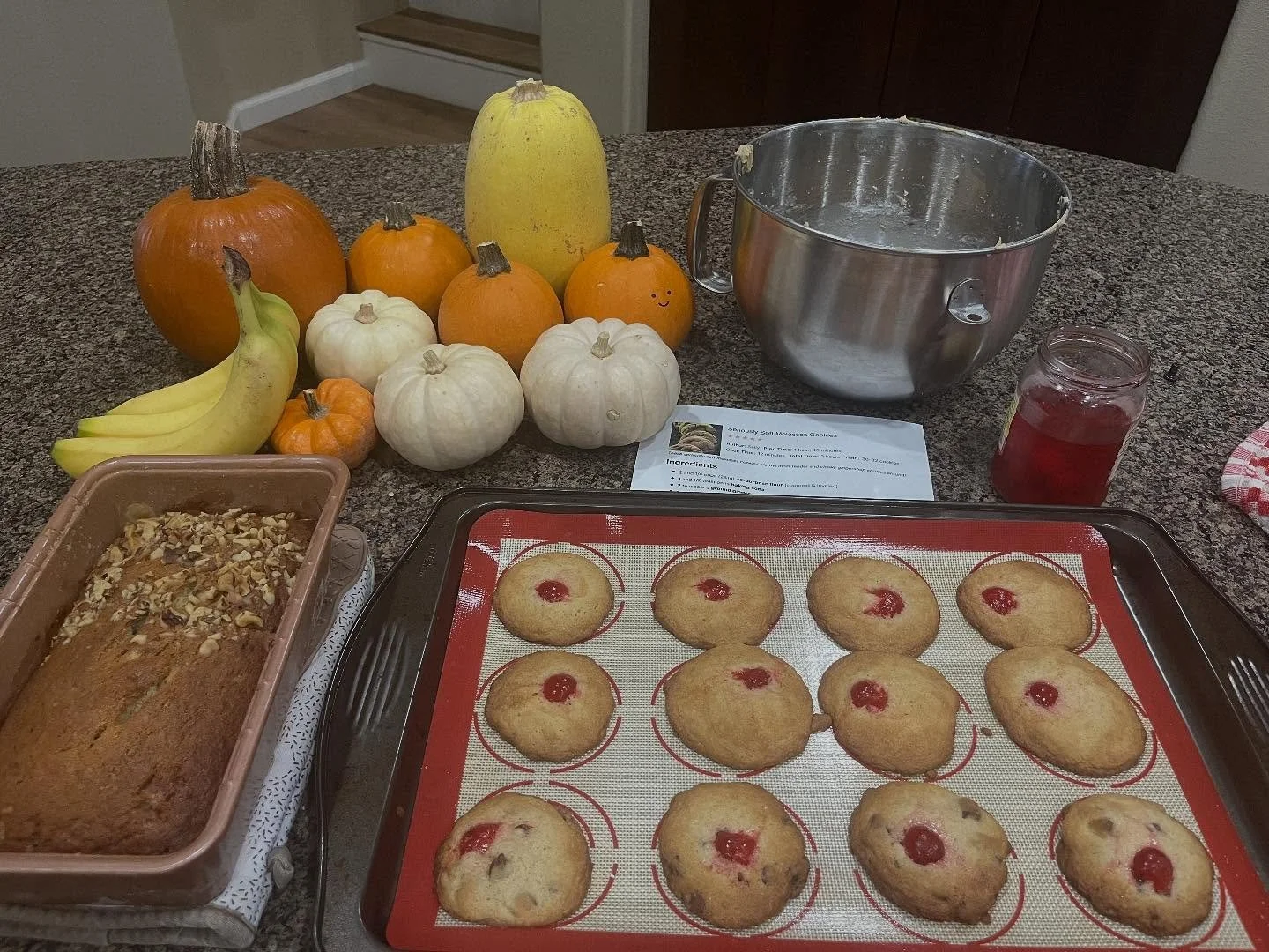 Part of the writing process: ruminating. It sometimes looks like baking.🤣