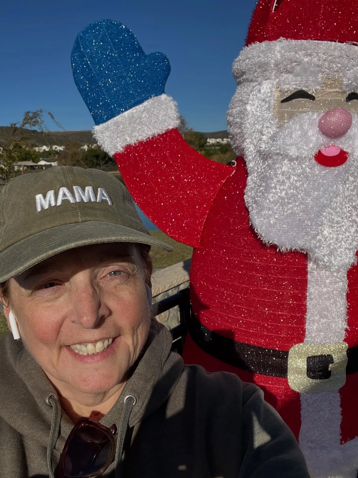 He&rsquo;s coming to town. 46 degrees here this morning&mdash;chilly for San Diego. #hescheckinghislist